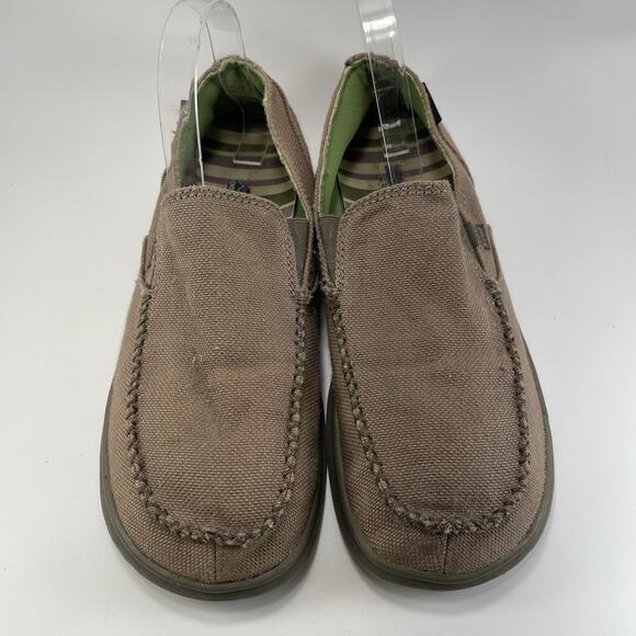 Patagonia Naked Maui Hemp Loafers Sable Brown Mens Size 12 Slip On Casual Beach